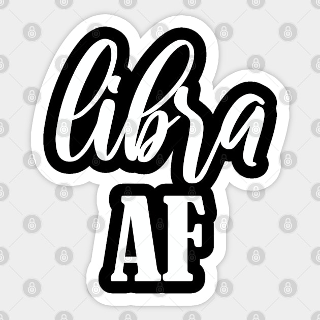 Libra AF Sticker by jverdi28